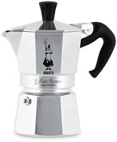 Bialetti Moka Express 1161 (1 чашка) Гейзерная кофеварка