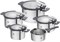 Набор кастрюль 5 пр. ZWILLING Simplify, нержавеющая сталь/силикон/стекло 66870-005-0