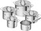 Набор кастрюль ZWILLING True Flow 66920-005-0, 5 кастрюль, серебристый, нержавеющая сталь