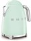 Чайник Smeg KLF03PGEU 1,7 л, мощность 2400Вт, металлический корпус, зеленый